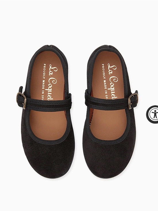 La Coqueta Other - La Coqueta Black Mary Jane Dress Shoes for Kids